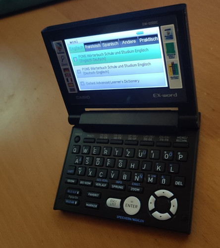 Casio word g550c - casio, ex-word