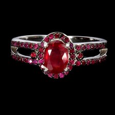 925 Sterlingsilber Ring Oval