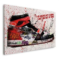 Pop Art Sneaker Graffiti
