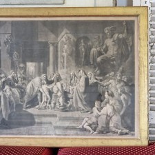 Übergroßer Stich mit