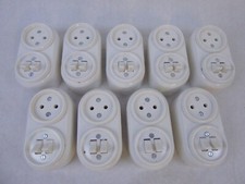 alter Kippschalter Steckdosen Kombi - Bakelit - Bauhaus - Top Zustand - Seriens.