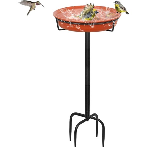 Vogelbad vogeltränke stehend - vogeltränke,