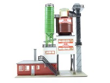Faller H0 B-950 Gebäude Industriegebäude Betonmischwerk "Karl Burger" / Licht