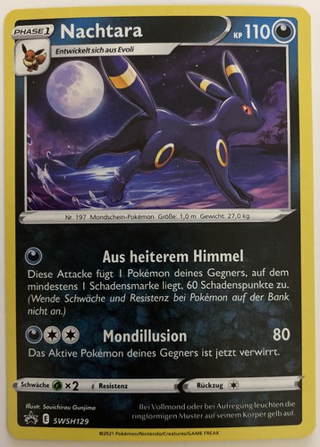 Pokemon nachtara holo - pokemon,