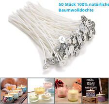 Kerzendocht 50 pcs Dochte für