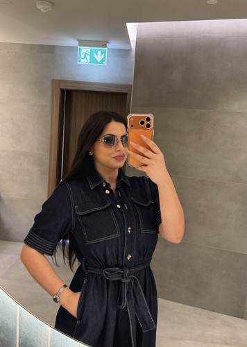 Jeanskleid dark blue - dark,