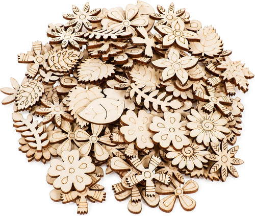 100 stück streudeko holz - stück,
