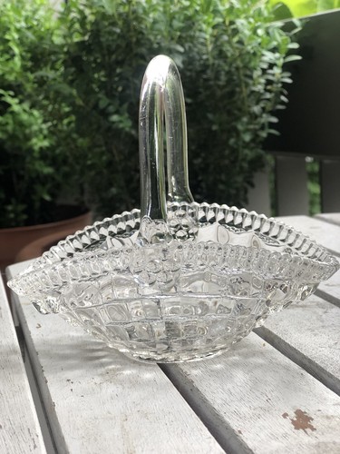 Vintage kristallschale mit - vintage-kristallschale,