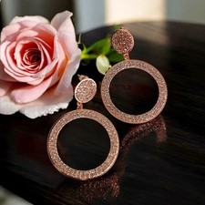 1 paar Ohrringe Rund creole