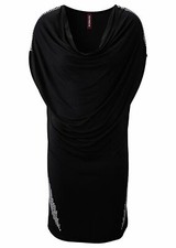 Nieten-Shirtkleid Gr. 32/34