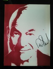 Kunstdruck Patrick Stewart "Galerie17" Kunst 30x40cm Leinwand