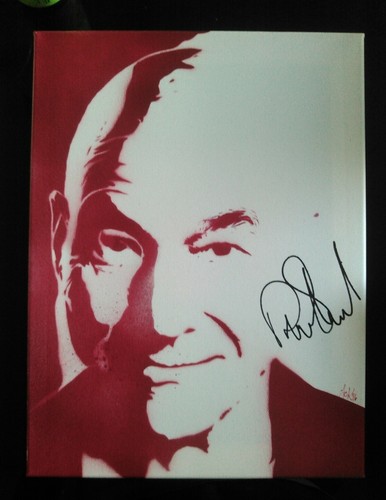Kunstdruck patrick stewart - kunstdruck,