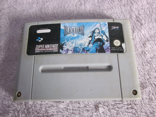 Blackhawk nintendo snes spiel - nintendo,