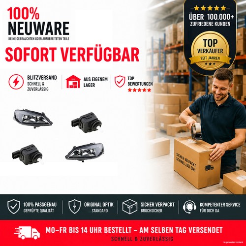 Scheinwerfer set schwarz - scheinwerfer,