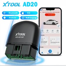 XTOOL AD20 Profi OBD2 Diagnosegerät BT Scanner Fehlercode Auslesegerät Kostenlos