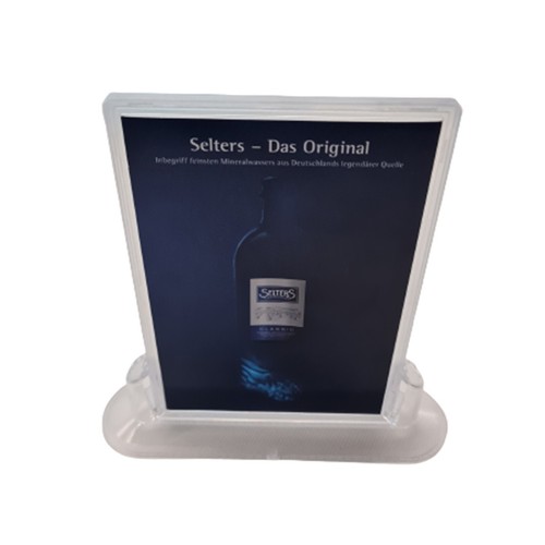 Selters wasser tischaufsteller - selters,