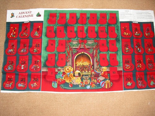 Patchworkstoff adventskalender - patchworkstoff,