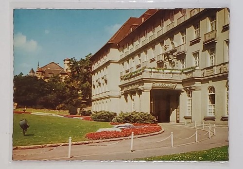 Postcard bad aachen kurhotel - aachen,