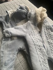 2 Schneeanzug  Baby Junge Gr. 68