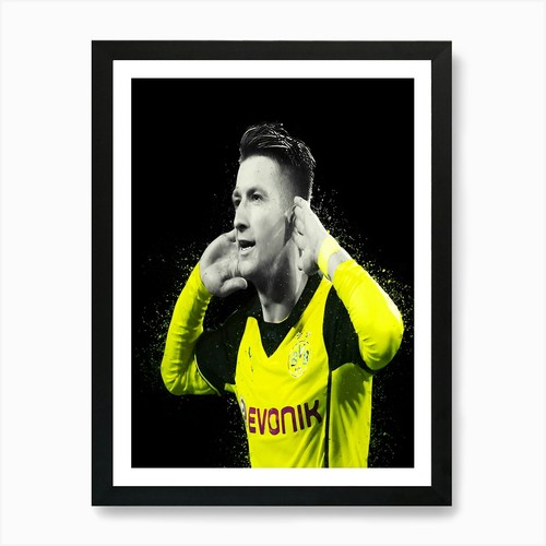 Marco reus kunstdruck gerahmt - reus,
