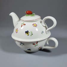 Villeroy & Boch: Petite Fleur * SET : so schön(!) Teekännchen mit Tasse *
