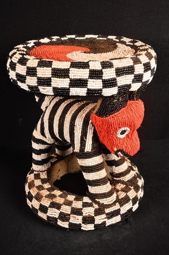 Afrikanische alte bamun - bamun, hocker