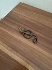 Schlangen Figur Gold Klein