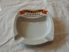 Aschenbecher Lebensstern Zigarren, Werbeartikel