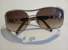 Joop Sonnenbrille Damen Vintage Gold Bronze mit Etui 52-14