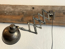 frühe Kaiser Idell Scherenlampe Arbeitsleuchte Bauhaus Lampe Art Deco Lamp