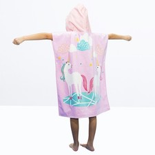  1 Stück Cartoon-Kapuzenhandtuch, großes, schnell trocknendes Badetuch mit