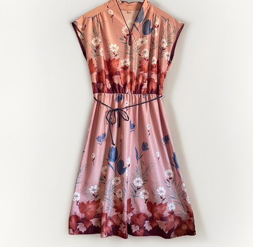 Vintage sommerkleid blumen - sommerkleid,