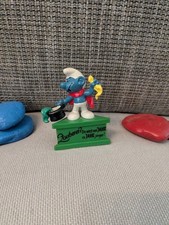 1x Sockelschlumpf Schlümpfe smurfs (E025)