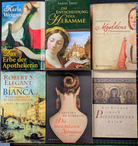 Bücher mittelalter 5x - bücher,