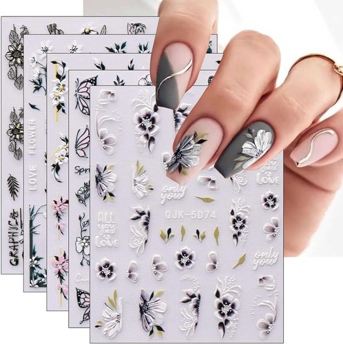 Nagelzubehör blumen - 3d,