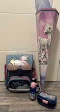 Schulranzen Set Einhorn Unicorn Pferd
