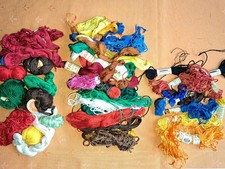 Konvolut Stickgarn, Perlgarn