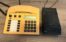 Loewe AlphaTel A ▪ Anrufbeantworter + Deutsche Post Festnetz Telefon IQ-Tel 2