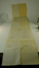 DB Wagenliste für Güterzüge Ausdruck 1997 Bentheim nach Grossenkneten H-5425