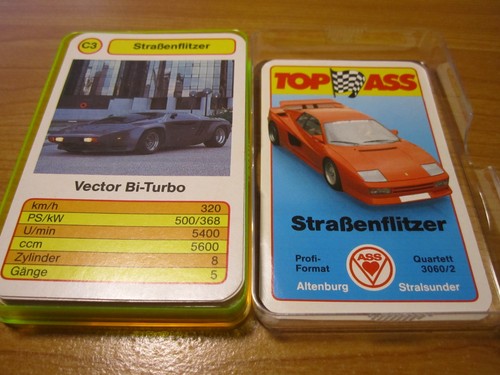 Quartett straßenflitzer - quartett, "straßenflitzer"