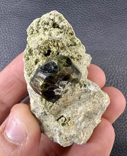 Granat grün demantoid aus - granat,