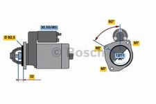BOSCH 0 986 010 600 Starter Anlasser 2,2kW passend für PEUGEOT J5 Kasten (280L)
