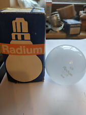 Radium Glühlampe  100W  E27  12z9   42V  matt