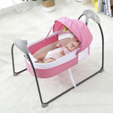 Elektrische Kinderbett Babywiege Swing Wippe Bett Musik Babyschaukel Bassinet