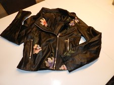 Jacke Lederjacke Damen Größe