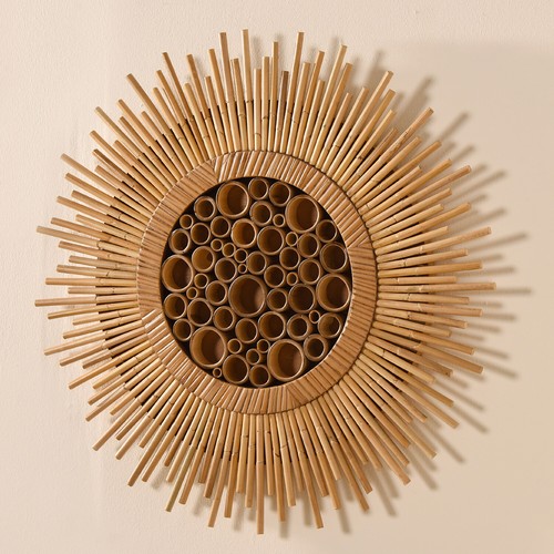 Wandbild matahari natur bambus - wandbild,