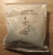 NEU! SPEZIALÜBERLAUF für Spüle Überlauf 70x33 mm Kunststoff/Edelstahl