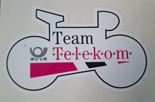 Aufkleber team telekom - aufkleber, 90er