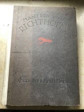 Richthofen "Der rote Kampfflieger" in "Ein Heldenleben" Ullstein 1920 MEGA-RAR