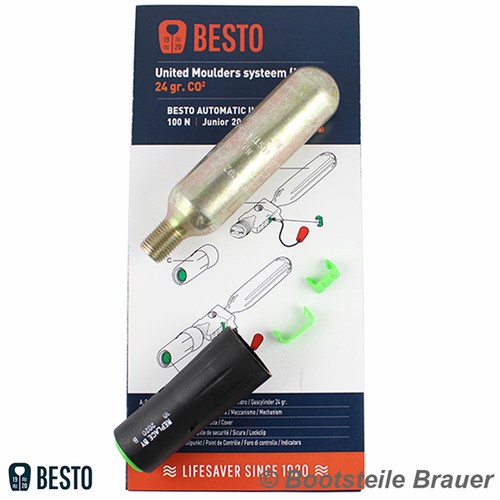 Besto ersatzteilset 24g co2 - 24g, um